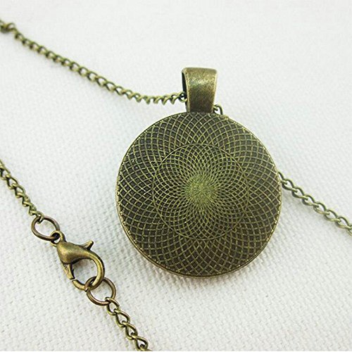ERAWAN Fashion Lover Gift Charm Dog Paw Print Footprint Pendant Necklace Jewelry EW sakcharn (Bronze) - Thumbnail 2