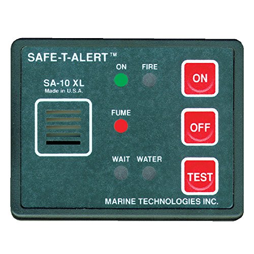 Safe T Alert Gas Vapor Alarm, Fume, Fire & Flood/Bilge Water Detect. [SA-10XL]