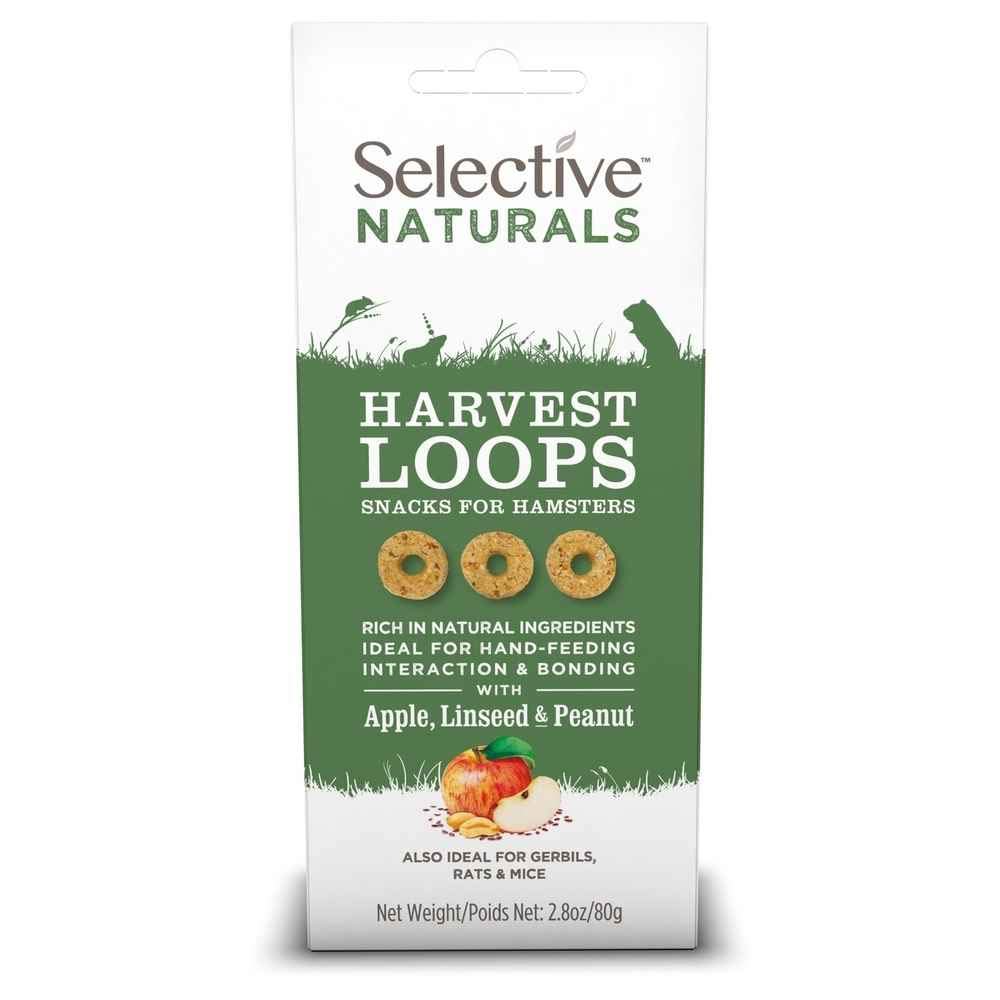 Supreme Selective Naturals Harvest Loops 80g (pack of 4)