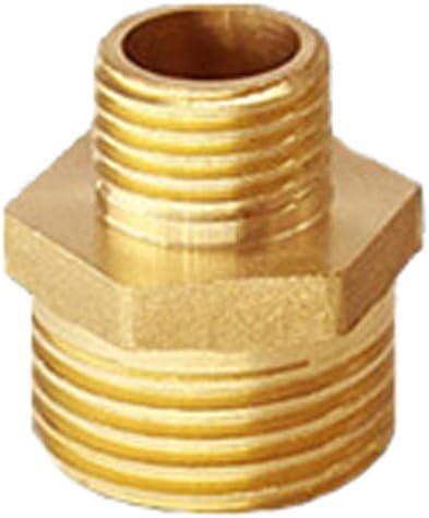 Michat Garden Hose Adapters,3/4" to 1/4" Garden Hose Nozzle Adapter Connector for Rain Barrel,Water Tank,and Aquarium