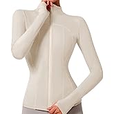 VUTRU Womens Workout Yoga Jackets Zip Up Athletic Sport Track Shirts Ligheweight Gym Tops