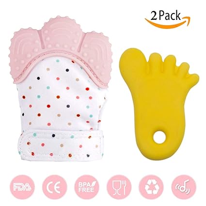 infantino good bites textured carrot teether