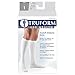 Truform Medical Compression Socks for Men and Women, 8-15 mmHg Knee High Over Calf Length, White, X-Large