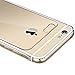 KEWEK Double Layer Aircraft-Grade Aluminum Bumper Flexible TPU Shock Absorbing Case for iPhone 6 / 6s - Gold