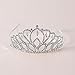 Elegant Tiara Crystal Hair Crown - Rhinestones Headband for Queen, Bridal, Princess in Wedding, Party and Birthday 1-2 - by NIPOO