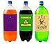 Halloween Wine Bottle Labels Can Labels (12 Pack) Use On Wine Beer Soda Scary Spooky Funny 4 x 5 Inch Funny Easy to Use