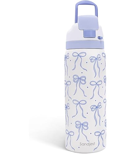 Amazon.com: Owala Tied And True Blue Bows 32 Oz Freesip UO