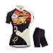 ZEROBIKE® Women's Short Sleeve Cycling Jersey Jacket Cycling Shirt Quick Dry Breathable Mountain Clothing Bike Top