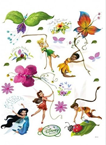 1art1 Disney Fairies Tinkerbell Silberhauch Emily Periwinkle Wand Tattoo Deko Wandaufkleber Fur Wohnzimmer Kinderzimmer Kuche Bad Flur Wandsticker Fur Tur Wand Mobel Schrank 85 X 65 Cm Amazon De Kuche Haushalt