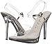 Ellie Shoes Women's 502 Brook Clear Dress Sandal, Clear, 8 M US