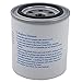 iFJF Aluminum Fuel Water Separating Filter Replacement Filter with O-ring fit 3/8 Inch NPT Outboard Motors (WSFF01-01)