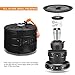 Lion Camping Cookware Mess Kit, 11Pcs Lightweight Pot Pan Kettle with 2 Cups for Outdoor Camping Backpacking Hiking Picnicthumb 4
