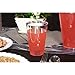 Silver Plastic Cups 14 Oz. Pack Of (30) Clear Disposable Plastic Cups - Silver Rim Cups - Fancy Hard Plastic Cups - Party Accessories - Wedding - Elegant Clear Cups- Tumblers
