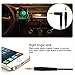 AUX Cable AUX Cord 3.5mm Audio Cable Male to Male Nylon Braided Stereo Cables 90 Degree Right Angle Design for Headphones, iPods, iPhones, iPads, Home and Car Stereos (Different 2 PCS, Black) 4ft/1.2m