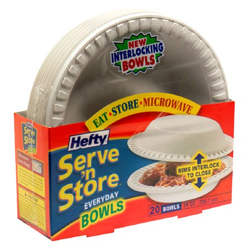 Hefty Interlocking Plates. Hefty Serve 'N Store 10 1/4" Everyday