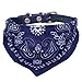 Urparcel Small Adjustable Pet Dog Cat Bandana Scarf Collar Neckerchief Brand Blue