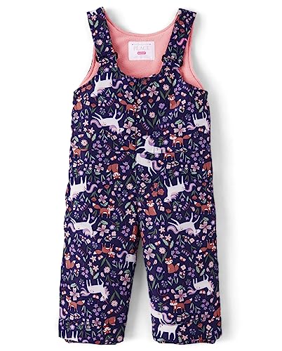 The Children's Place Baby Girls And Toddler Snow Bib Overall Ski PantsSnow Pants