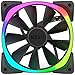 NZXT AER RGB 120mm Fan Dual Pack with Hue+ Controller - 2X 120mm PWM Fan, 500-1500 RPM, Designed for Hue+ Lighting Hub, CAM-Powered - RF-AR120-C1