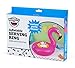 BigMouth Inc Inflatable Pink Flamingo Serving Ring, Pink Flamingo Party Server, Holds Drinks, Snacks, Ice and More, Easy to Inflate