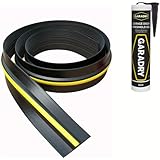 STEIGNER Garagentor Dichtung Bodenabdichtung aus EPDM, 1m, 20mm x 112mm