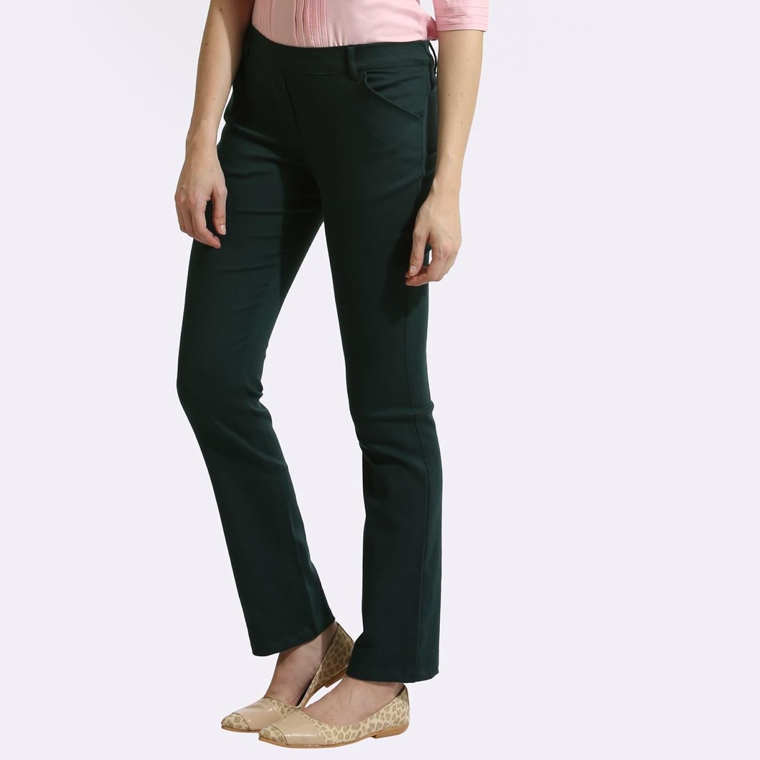 the work label women's cotton super stretch trouser