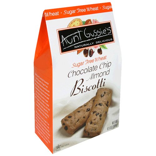 Aunt gussies naturally delicious sugar free chocolate chip cookies (750397920022)
