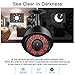FLOUREON 8 CH House Camera System DVR 1080N AHD + 4 Outdoor/Indoor Bullet Home Security Cameras 1500TVL 720P 1.0MP AHD Resolution Night Version for House/Apartment/Office