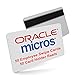 50 Micros Server Swipe Employee Cards + 50 Card Reels - AMAZON PRIME Shipping