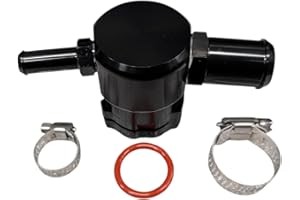 BAJA CUSTOMS Heater Hose Aluminum Fitting, Fits Jeep Wrangler JL 2.0L i4 DOHC DI Turbo Engine, 68280784AB, (Top T fitting only)