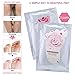 Rose Foot Mask, Y.F.M 1 Peeling Mask + 1 Nutritious Mask, Exfoliating Soft Feet Peel Mask, Remove Calluses & Dead Skin Cells, Rebirth of Soft Foot, Completely within 4-7 days