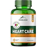 Divya Himalayan Heart Care Tablets with Arjuna, Ashwagandha, Shankhpushpi & Guduchi – Ayurvedic Herbal Blend for Heart Wellness & Vitality – 60 Tablets – Plant‑Based, Vegan, Non‑GMO