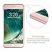 iPhone 8 Plus 7 Plus Screen Protector, iOrange-E 3D Curved Full Glass Coverage Tempered Glass Screen Protector for Apple iPhone 8 Plus 7 Plus 5.5 Inch, Rose Gold