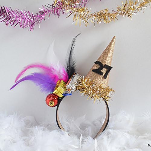 Personalized birthday headband crown