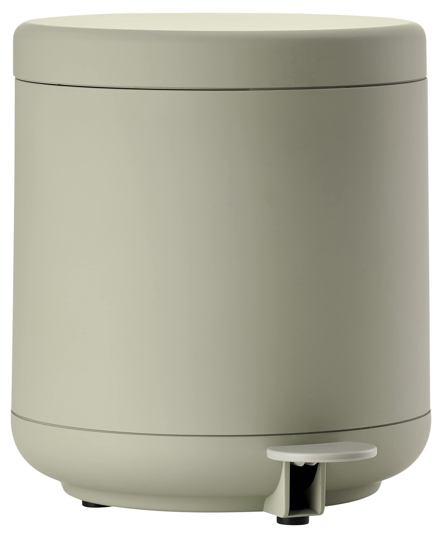 Zone Denmark Ume Bathroom Cosmetic Bin Pedal Bin with Lid for Bathroom with Removable Inner Bucket and Soft Close Diameter 19.5 cm Height 22 cm 4 Litres Eucalyptus