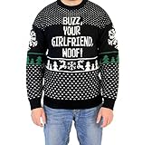 Home Alone Buzz Your Girlfriend Woof Ugly Christmas Sweater