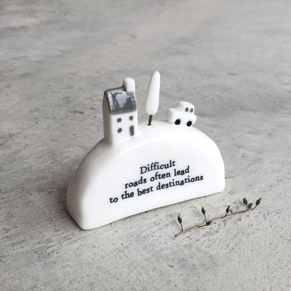 East of India Hill House Difficult Roads Porcelain Decoration