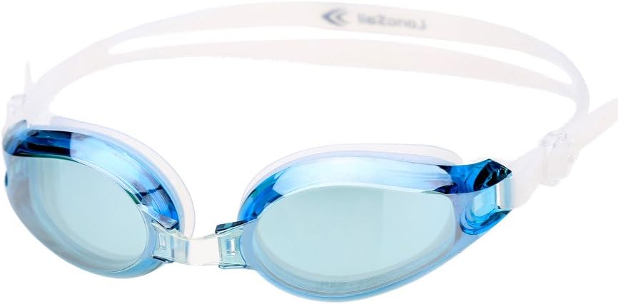 LongSail Adult Goggles UV Protection Mirrored Anti-Fog Spray Swimming Goggles Swim Goggles