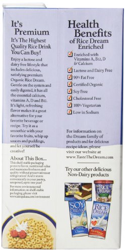 RICE DREAM Enriched Original Organic Rice Drink, 64 Fluid Ounce - Thumbnail 4