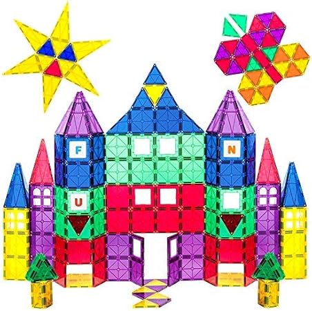 Playmags 100-Piece Colorful Tile Set 