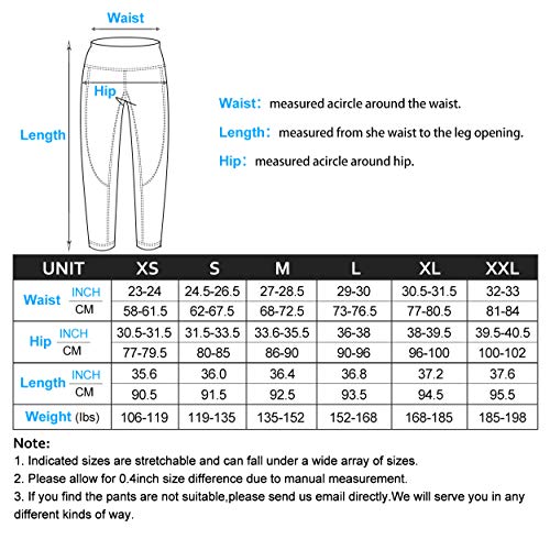 High Waist Yoga Pants,Workout Pocket Pants for Women,Tummy Control,Pattern Leggings Full-Length Yoga Pants (Black Camouflage, M)