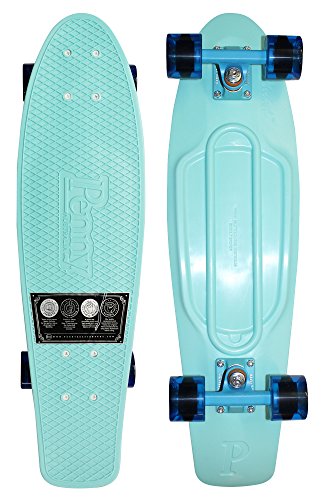 Penny 27-Inch Nickel Complete Skateboard Blue Swell