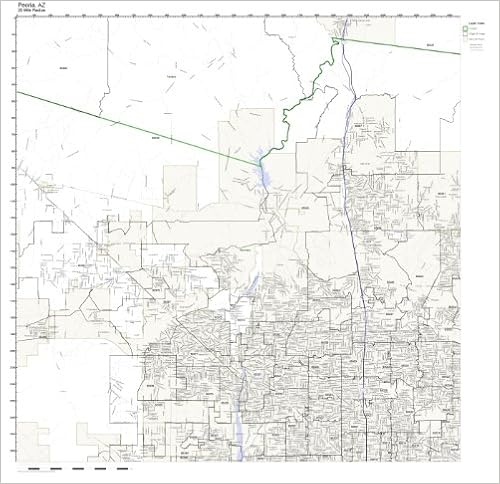 Peoria Az Zip Code Map Peoria, Az Zip Code Map Laminated: Amazon.com: Office Products