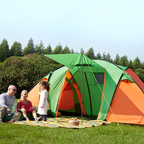 HR Zelt Outdoor 3–4 Personen Familie Wild Camping Spring Tour by Auto, Strand Zelt Outdoor Freizeit Zelt Schatten…