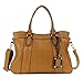 Scarleton Chain Embossed Accent Tote Bag H140604 - Brown