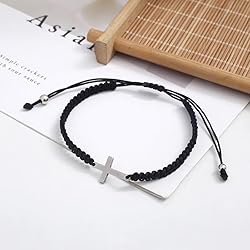1mm Black Nylon Cord for Bracelets, QBJAYTY 100