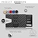 Carbon Fiber Wallet - RFID Wallets For Men - Minimalist Wallet For Men - Credit Card Wallet - Credit Card Holder - Carbon Wallet - Money Clip for Men