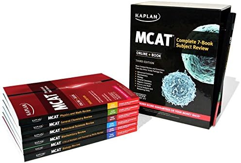 MCAT Complete 7-Book Subject Review 2020-2021: Online + Book + 3