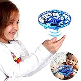 Hand Operated Drones,SHARKOOL Hands Free Mini Drone Helicopter, Self Flying Drone for Boys or Girls,Hand Drone Toys for Toddlers, Easy Indoor Small Orb Flying Ball Drone Toys for Child