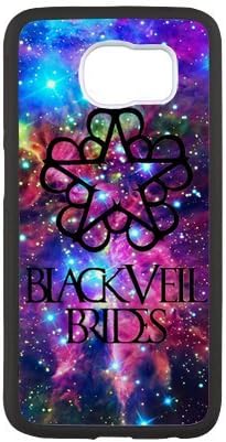Personalized TPU Rubber Skin Hard Case for Samsung Galaxy S6 - S6 Phone Cover - BVB Black Veil Brides (Design L395)