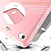 DTTO for iPad Mini 5th Generation Case and iPad Mini 4 Case, Ultra Slim Lightweight Trifold Smart Shell with Soft TPU Back Cover, Auto Sleep/Wake, Rose Gold